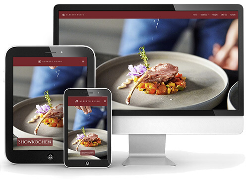 albertorusso.ch, powered by e-future.ch