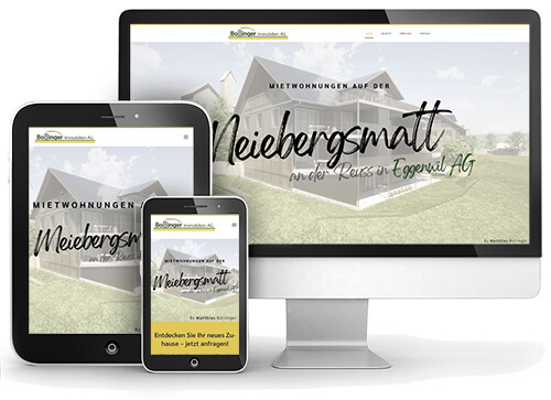 bollinger-immobilien.ch, powered by e-future.ch